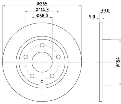HELLA 8DD 355 120-461 Číslo výrobce: 55677PRO. EAN: 4082300513486.