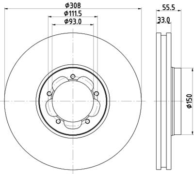 HELLA 8DD 355 123-131 Číslo výrobce: 55730PRO. EAN: 4082300602845.