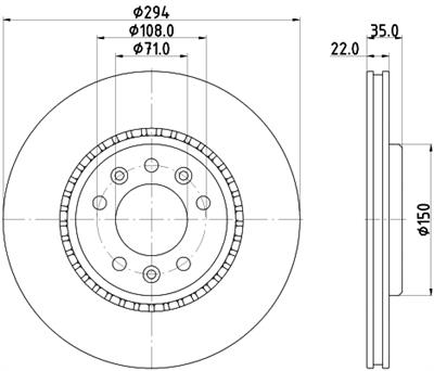 HELLA 8DD 355 125-401 Číslo výrobce: 55871PRO. EAN: 4082300640960.