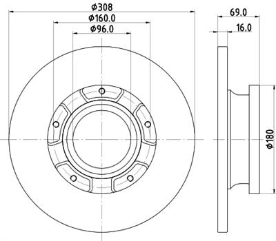 HELLA 8DD 355 126-591 Číslo výrobce: 55926PRO. EAN: 4082300642155.