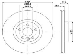 HELLA 8DD 355 126-661 PRO High Carbon