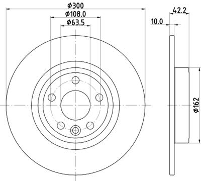 HELLA 8DD 355 126-721 Číslo výrobce: 55938PRO. EAN: 4082300642285.
