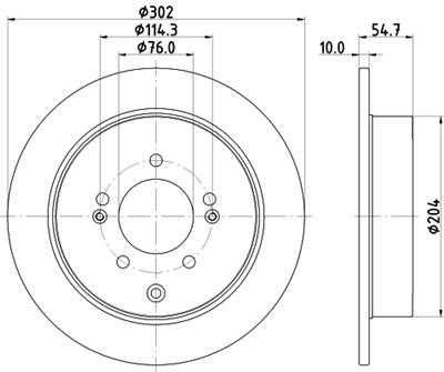 HELLA 8DD 355 126-911 Číslo výrobce: 55949PRO. EAN: 4082300642476.