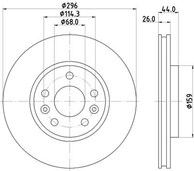 HELLA 8DD 355 131-871 Číslo výrobce: 56007PRO. EAN: 4082300735697.