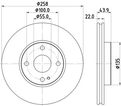 HELLA 8DD 355 131-821 Číslo výrobce: 56009PRO. EAN: 4082300735642.