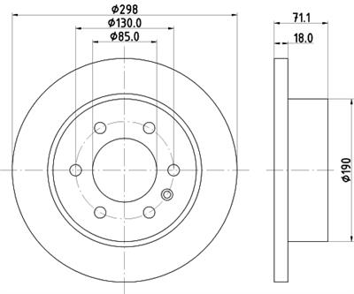 HELLA 8DD 355 131-841 Číslo výrobce: 56011PRO. EAN: 4082300735666.
