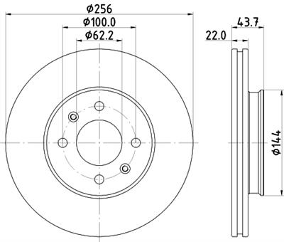 HELLA 8DD 355 132-081 Číslo výrobce: 56046PRO. EAN: 4082300735901.