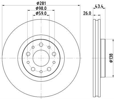 HELLA 8DD 355 132-131 Číslo výrobce: 56048PRO. EAN: 4082300735956.