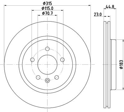 HELLA 8DD 355 132-181 Číslo výrobce: 56056PRO. EAN: 4082300736007.