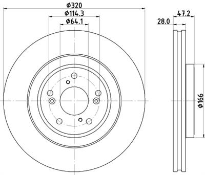 HELLA 8DD 355 132-241 Číslo výrobce: 56062PRO. EAN: 4082300736069.