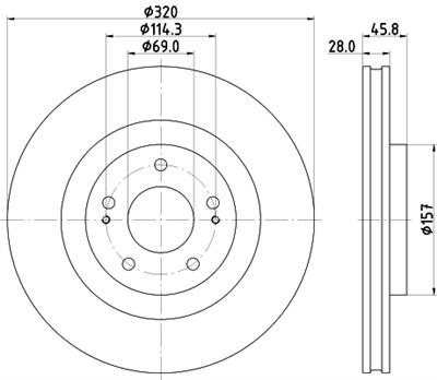 HELLA 8DD 355 132-271 Číslo výrobce: 56065PRO. EAN: 4082300736090.
