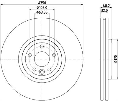 HELLA 8DD 355 132-481 Číslo výrobce: 56082PRO_HC. EAN: 4082300736304.