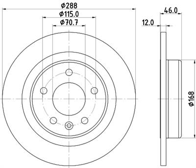 HELLA 8DD 355 132-631 Číslo výrobce: 56146PRO. EAN: 4082300736458.