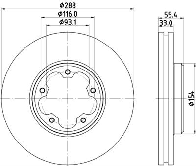 HELLA 8DD 355 133-161 Číslo výrobce: 56203PRO. EAN: 4082300736984.