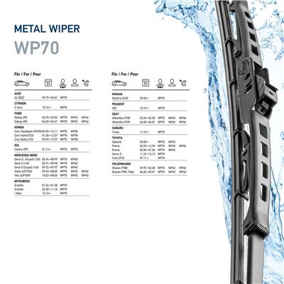 HELLA 9XW 178 878-281 Číslo výrobce: WP70. EAN: 4082300809398.