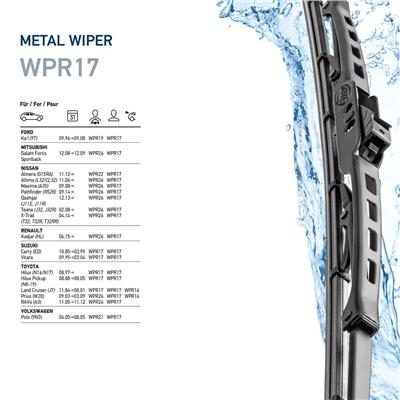 HELLA 9XW 190 253-171 Číslo výrobce: WPR17. EAN: 4082300331837.