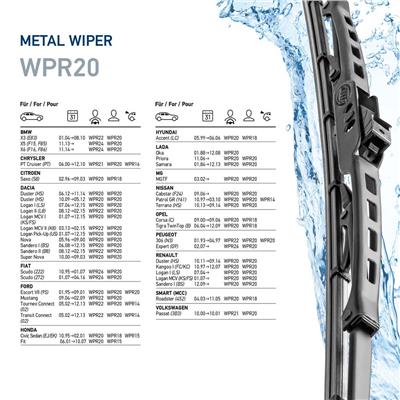 HELLA 9XW 190 253-201 Číslo výrobce: WPR20. EAN: 4082300331868.