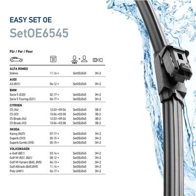 HELLA 9XW 358 164-121 Číslo výrobce: SetOE6545. EAN: 4082300809565.