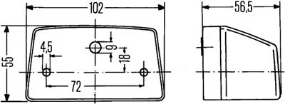HELLA 2KA 003 389-061 Číslo výrobce: E1 22819. EAN: 4082300171624.