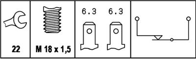 HELLA 6ZF 004 843-001 EAN: 4082300072549.