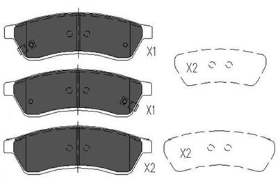 KAVO PARTS KBP-1012 EAN: 8715616150125.