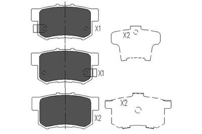 KAVO PARTS KBP-2008 EAN: 8715616132046.