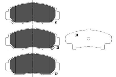 KAVO PARTS KBP-2037 EAN: 8715616150460.
