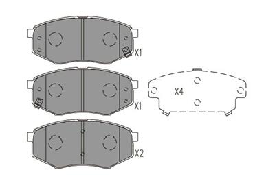 KAVO PARTS KBP-4025 EAN: 8715616230872.