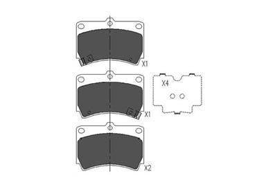 KAVO PARTS KBP-4501 EAN: 8715616132299.
