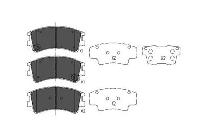 KAVO PARTS KBP-4512 EAN: 8715616132404.