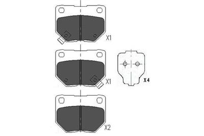 KAVO PARTS KBP-6545 EAN: 8715616151917.
