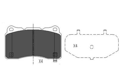 KAVO PARTS KBP-8021 EAN: 8715616166829.