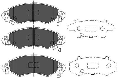 KAVO PARTS KBP-8508 EAN: 8715616132947.