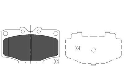 KAVO PARTS KBP-9028 EAN: 8715616152655.