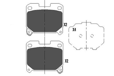 KAVO PARTS KBP-9063 EAN: 8715616153003.