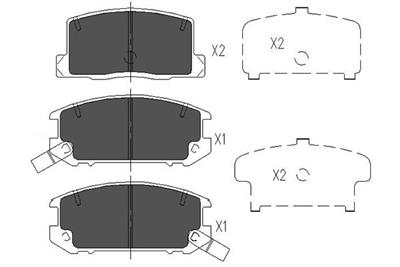 KAVO PARTS KBP-9082 EAN: 8715616153195.