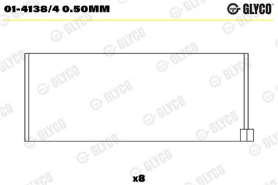 GLYCO 01-4138/4 0.50mm Číslo výrobce: 01-4138/4. EAN: 4044197422135.