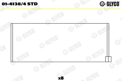 GLYCO 01-4138/4 STD Číslo výrobce: 01-4138/4. EAN: 4044197422159.