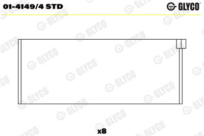 GLYCO 01-4149/4 STD Číslo výrobce: 01-4149/4. EAN: 4044197422340.
