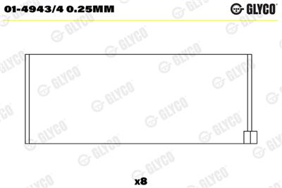 GLYCO 01-4943/4 0.25MM Číslo výrobce: 01-4943/4. EAN: 4060426456559.