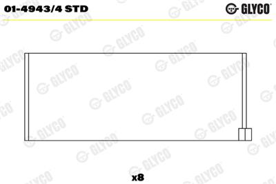 GLYCO 01-4943/4 STD Číslo výrobce: 01-4943/4. EAN: 4044197629183.