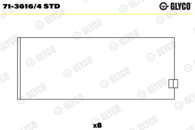 GLYCO 71-3616/4 STD Číslo výrobce: 71-3616/4. EAN: 5010874478459.
