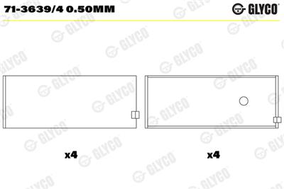 GLYCO 71-3639/4 0.50mm Číslo výrobce: 71-3639/4. EAN: 5010874478657.