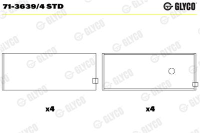 GLYCO 71-3639/4 STD Číslo výrobce: 71-3639/4. EAN: 5010874478664.