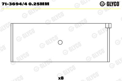 GLYCO 71-3694/4 0.25MM Číslo výrobce: 71-3694/4. EAN: 5010874478909.