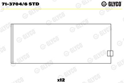 GLYCO 71-3704/6 STD Číslo výrobce: 71-3704/6. EAN: 5010874479067.