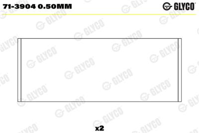 GLYCO 71-3904 0.50mm Číslo výrobce: 71-3904. EAN: 4044197562664.