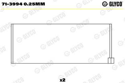 GLYCO 71-3994 0.25mm Číslo výrobce: 71-3994. EAN: 4044197629213.
