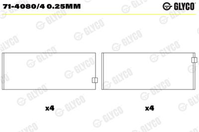 GLYCO 71-4080/4 0.25mm Číslo výrobce: 71-4080/4. EAN: 4044197404544.