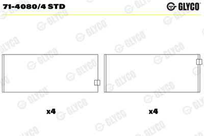 GLYCO 71-4080/4 STD Číslo výrobce: 71-4080/4. EAN: 4044197404537.
